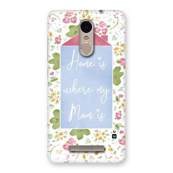 Home is Where Mom is Back Case for Xiaomi Redmi Note 3