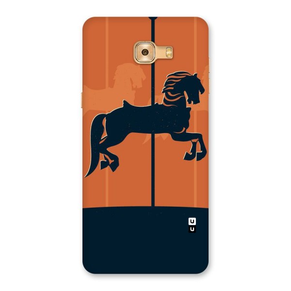 Horse Back Case for Galaxy C9 Pro
