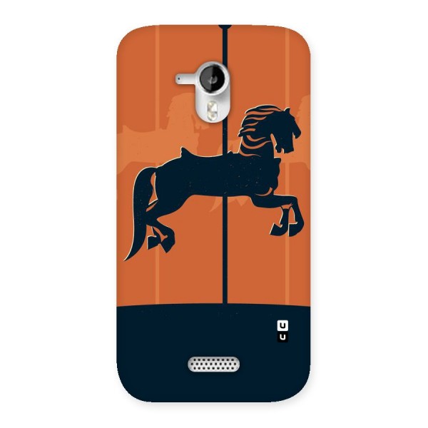 Horse Back Case for Micromax Canvas HD A116