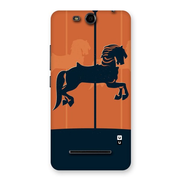 Horse Back Case for Micromax Canvas Juice 3 Q392