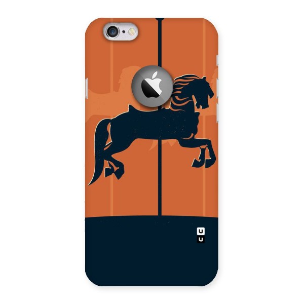 Horse Back Case for iPhone 6 Logo Cut