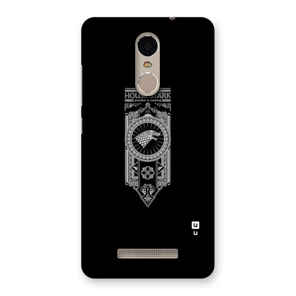 House Banner Back Case for Xiaomi Redmi Note 3