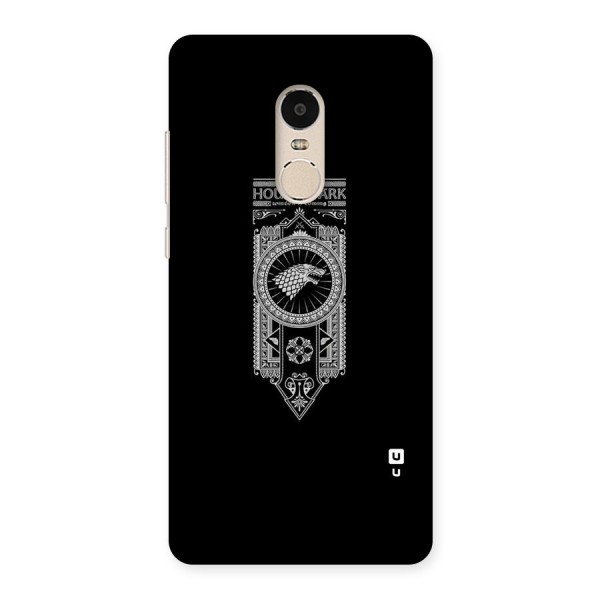 House Banner Back Case for Xiaomi Redmi Note 4