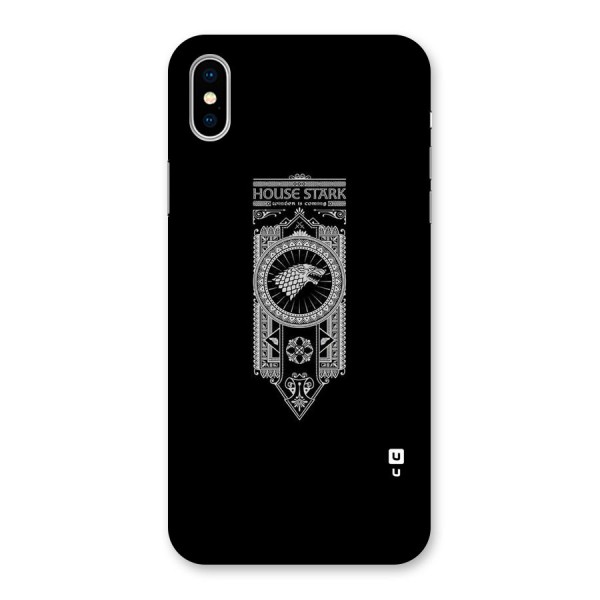 House Banner Back Case for iPhone X