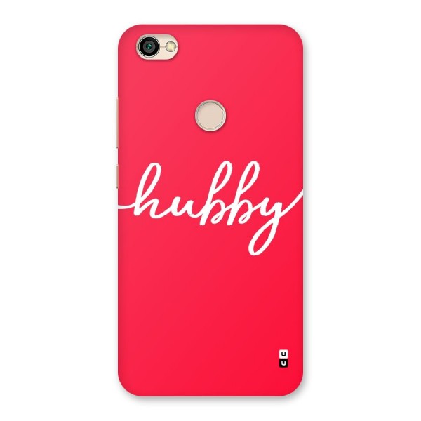 Hubby Back Case for Redmi Y1 2017