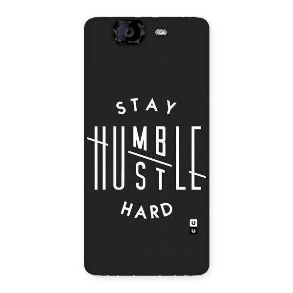 Hustle Hard Back Case for Canvas Knight A350