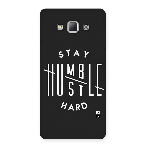 Hustle Hard Back Case for Galaxy A7