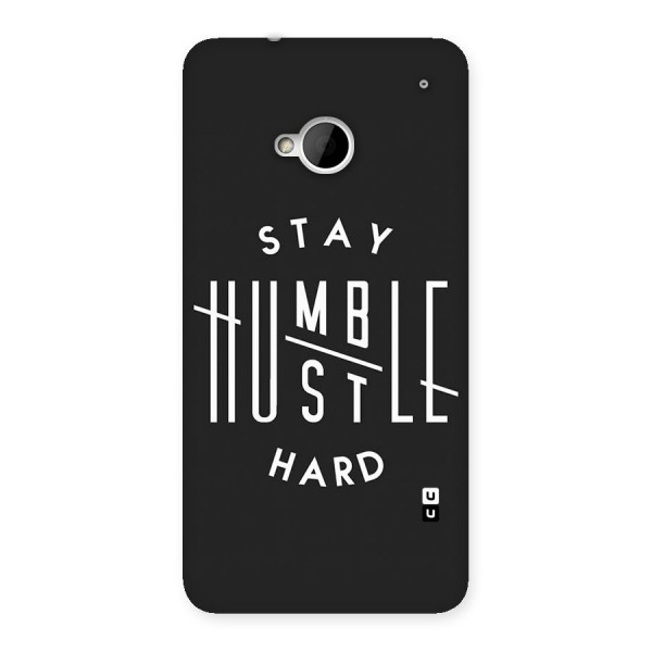 Hustle Hard Back Case for HTC One M7