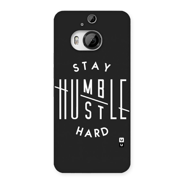 Hustle Hard Back Case for HTC One M9 Plus