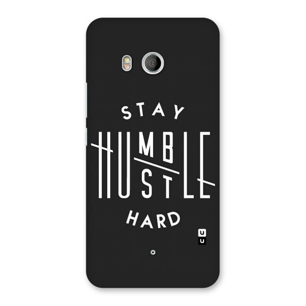 Hustle Hard Back Case for HTC U11