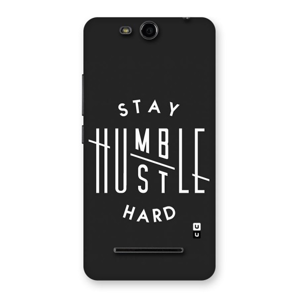 Hustle Hard Back Case for Micromax Canvas Juice 3 Q392