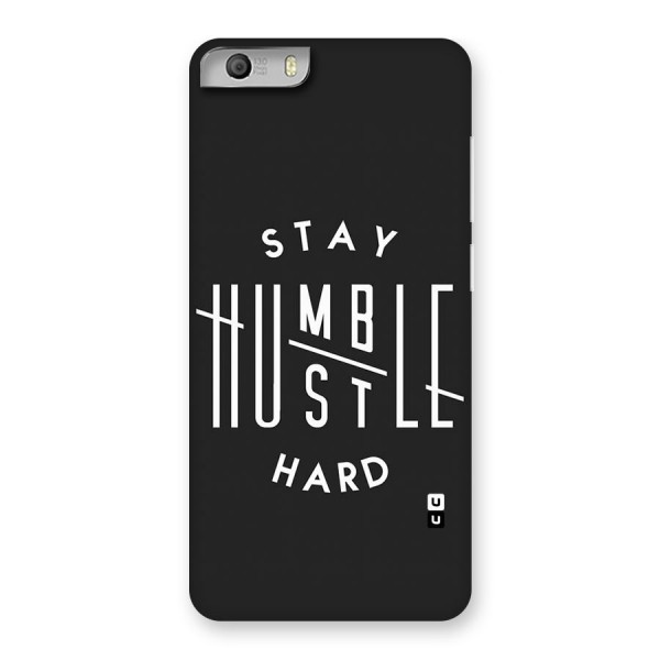 Hustle Hard Back Case for Micromax Canvas Knight 2
