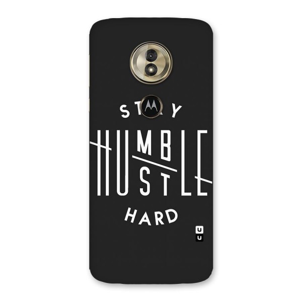 Hustle Hard Back Case for Moto G6 Play