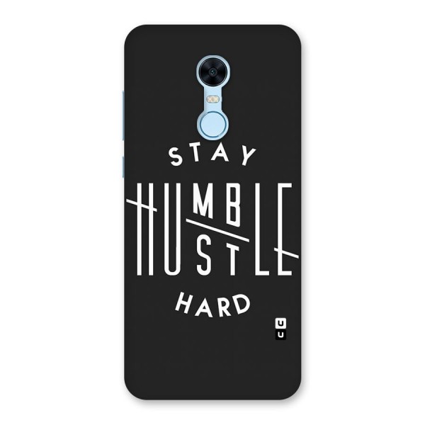 Hustle Hard Back Case for Redmi Note 5