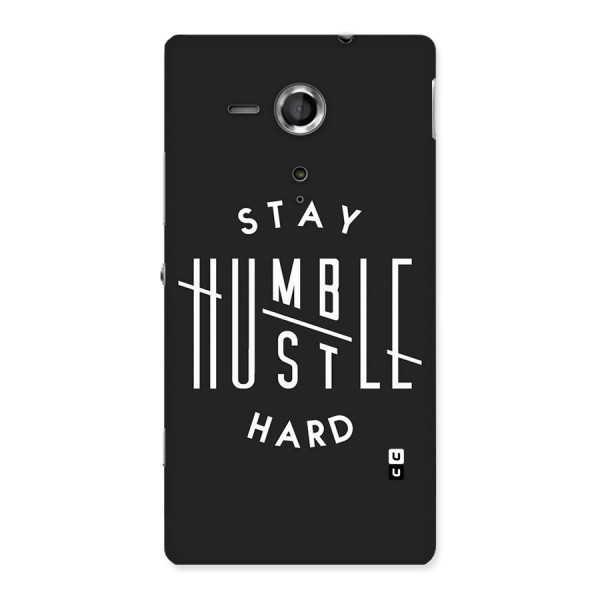 Hustle Hard Back Case for Sony Xperia SP