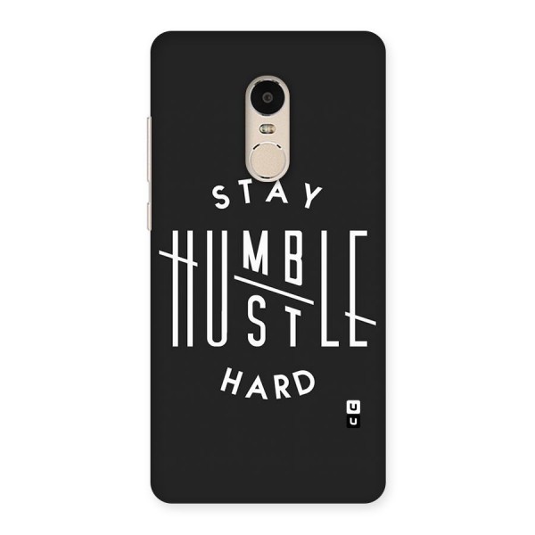 Hustle Hard Back Case for Xiaomi Redmi Note 4