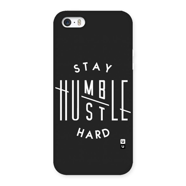 Hustle Hard Back Case for iPhone SE