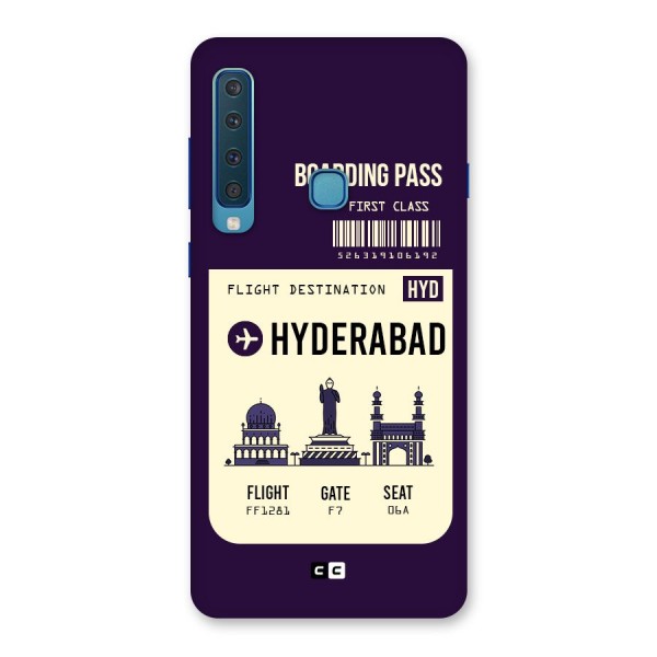 Hyderabad Boarding Pass Back Case for Galaxy A9 (2018)