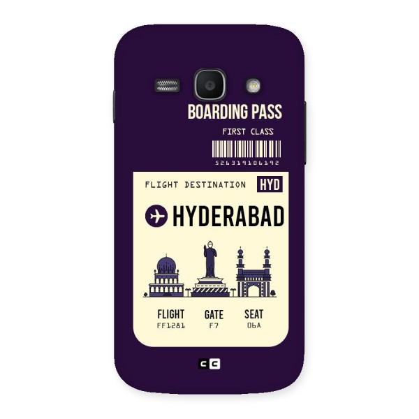 Hyderabad Boarding Pass Back Case for Galaxy Ace 3