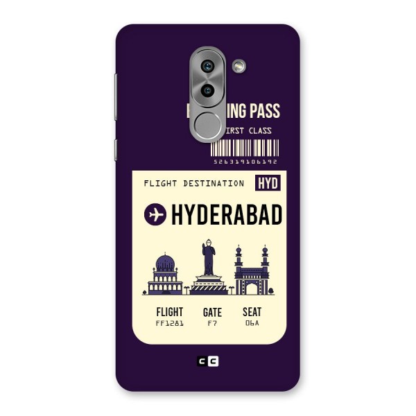 Hyderabad Boarding Pass Back Case for Honor 6X