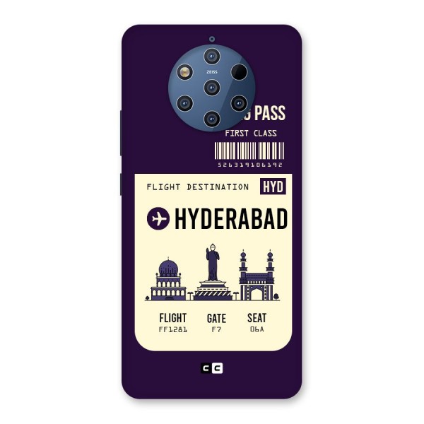 Hyderabad Boarding Pass Back Case for Nokia 9 PureView