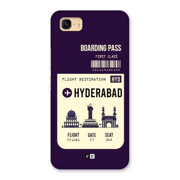 Hyderabad Boarding Pass Back Case for Zenfone 3s Max