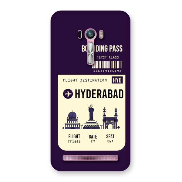 Hyderabad Boarding Pass Back Case for Zenfone Selfie