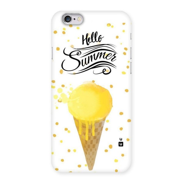 Ice Cream Summer Back Case for iPhone 6 6S