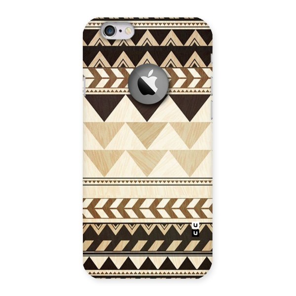 Indie Pattern Work Back Case for iPhone 6 Logo Cut