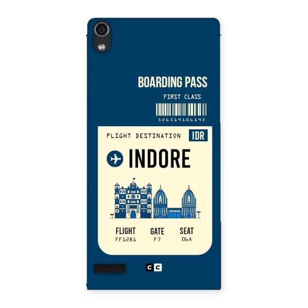 Indore Boarding Pass Back Case for Ascend P6