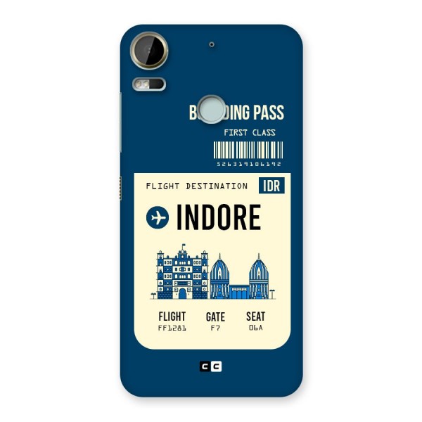 Indore Boarding Pass Back Case for Desire 10 Pro