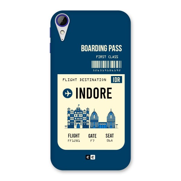 Indore Boarding Pass Back Case for Desire 830