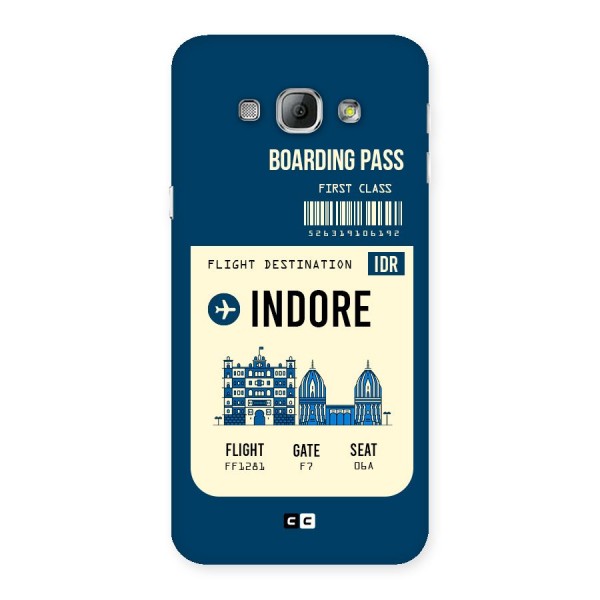 Indore Boarding Pass Back Case for Galaxy A8