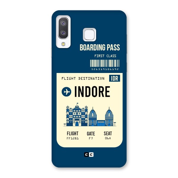 Indore Boarding Pass Back Case for Galaxy A8 Star