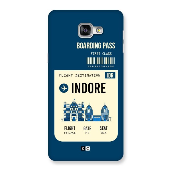 Indore Boarding Pass Back Case for Galaxy A9