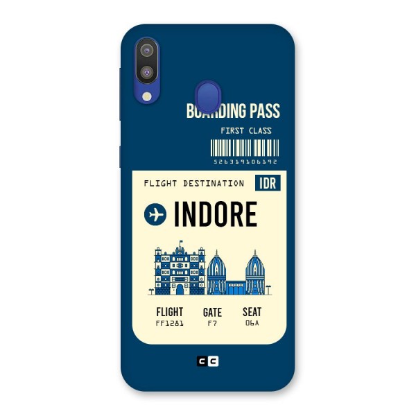 Indore Boarding Pass Back Case for Galaxy M20