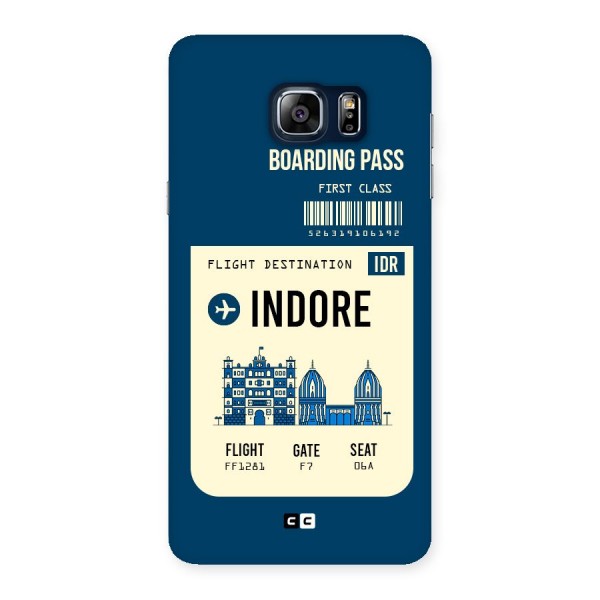 Indore Boarding Pass Back Case for Galaxy Note 5
