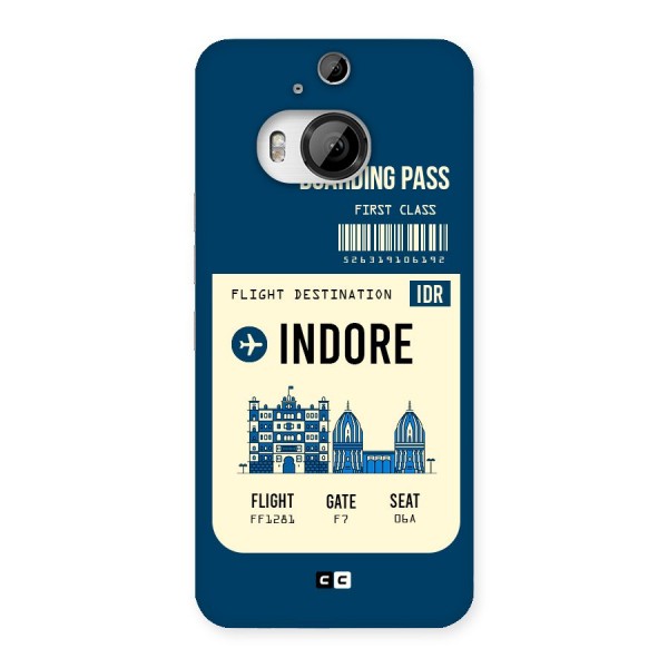 Indore Boarding Pass Back Case for HTC One M9 Plus