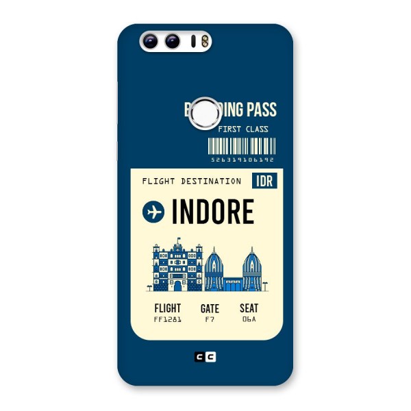 Indore Boarding Pass Back Case for Honor 8