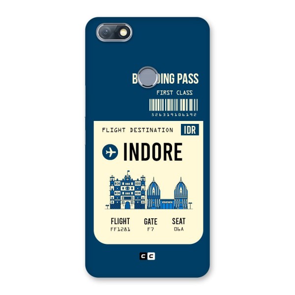Indore Boarding Pass Back Case for Infinix Note 5