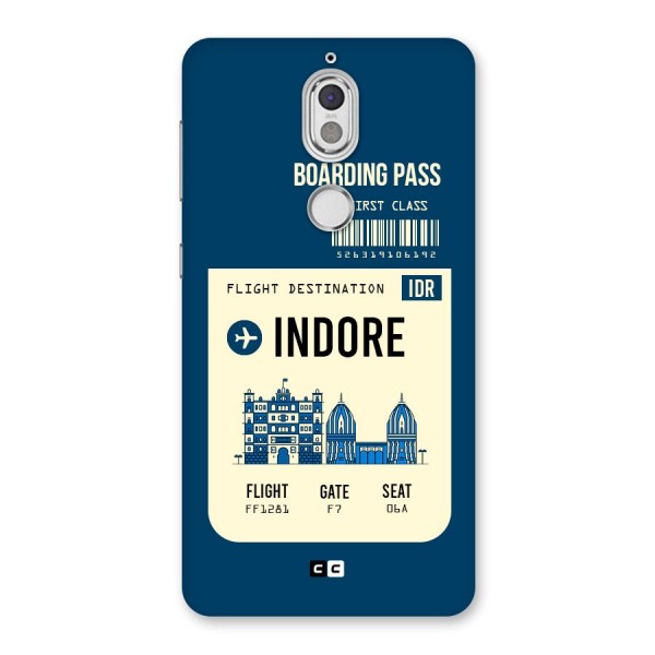 Indore Boarding Pass Back Case for Nokia 7