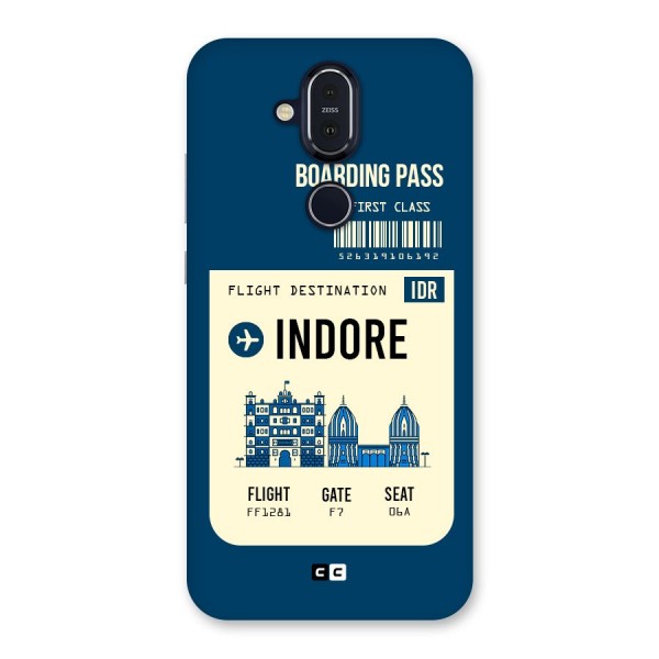 Indore Boarding Pass Back Case for Nokia 8.1