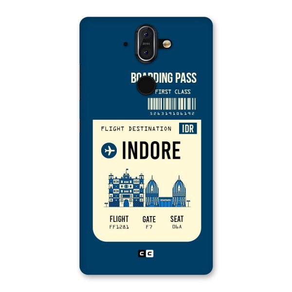 Indore Boarding Pass Back Case for Nokia 8 Sirocco
