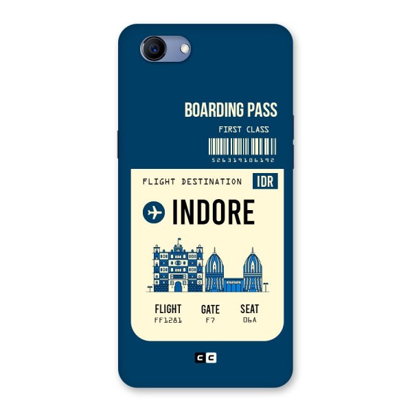 Indore Boarding Pass Back Case for Oppo Realme 1