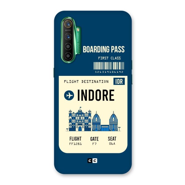 Indore Boarding Pass Back Case for Realme X2