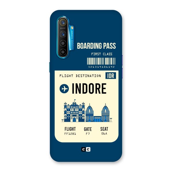 Indore Boarding Pass Back Case for Realme XT