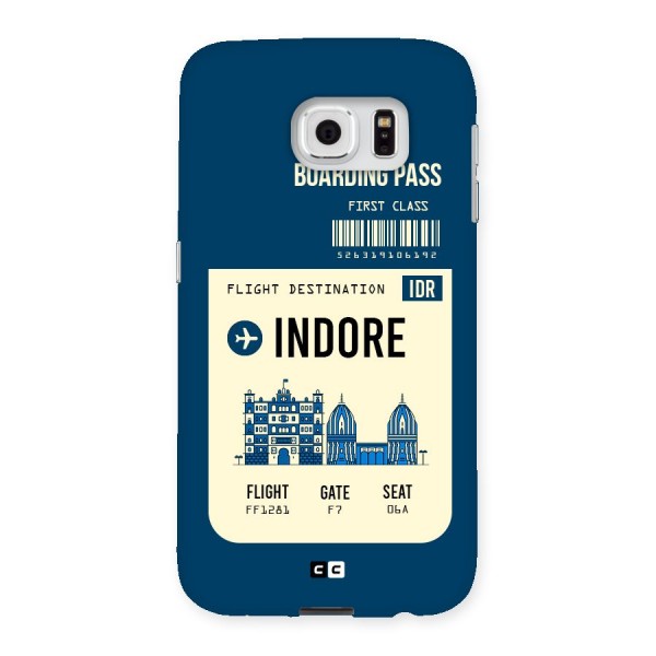 Indore Boarding Pass Back Case for Samsung Galaxy S6