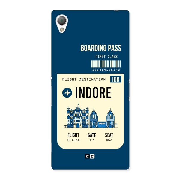 Indore Boarding Pass Back Case for Sony Xperia Z3