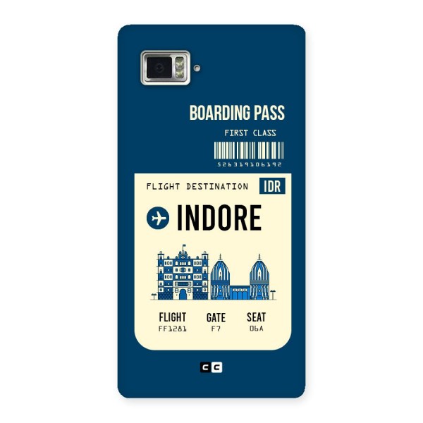 Indore Boarding Pass Back Case for Vibe Z2 Pro K920