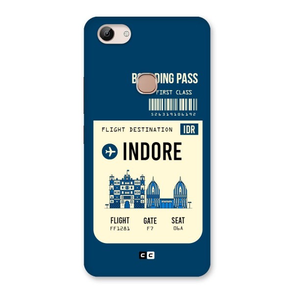 Indore Boarding Pass Back Case for Vivo Y83
